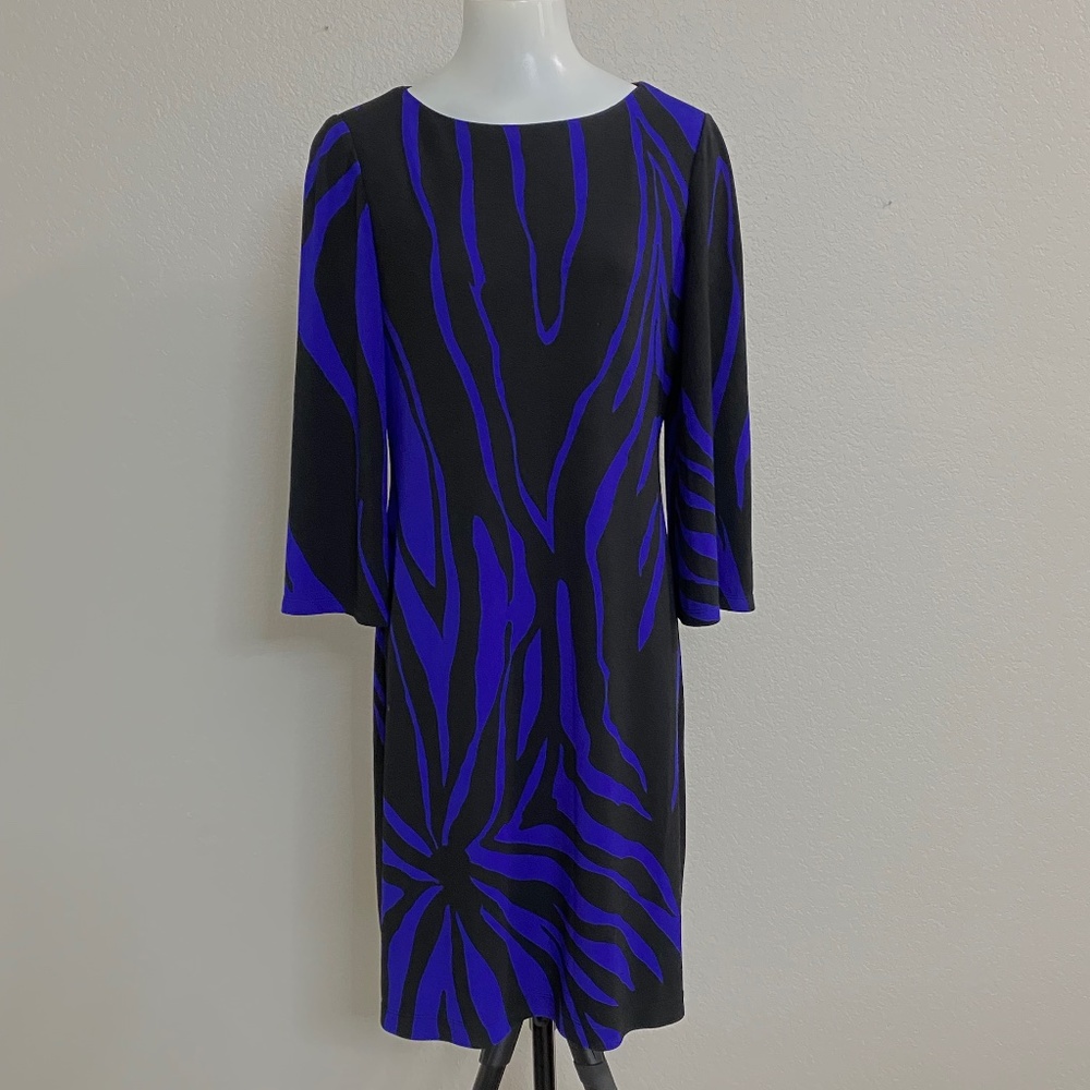 Muse Long Sleeve Sheath Dress Size Medium
